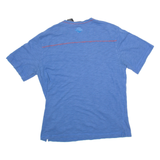 HARLEY DAVIDSON Mens Biker T-Shirt Blue L