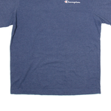 CHAMPION Mens T-Shirt Blue L