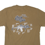 DSPX Mens T-Shirt Brown M