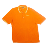 KAPPA Mens Polo Shirt Orange L