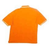 KAPPA Mens Polo Shirt Orange L