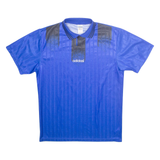 ADIDAS Mens Polo Shirt Blue M