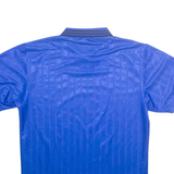 ADIDAS Mens Polo Shirt Blue M