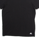 ADIDAS Mens T-Shirt Black S