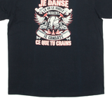 GILDAN Fire Service Mens T-Shirt Black XL