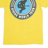 GILDAN Ed Sheeran Mens Band T-Shirt Yellow M