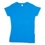 GILDAN Womens T-Shirt Blue L