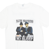 GILDAN Maxi B Blues Brothers Radio Mens T-Shirt White S