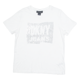 DKNY Mens T-Shirt White L