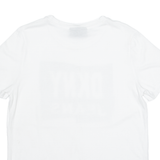 DKNY Mens T-Shirt White L