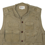 TRAIL Mens Gilet Brown L