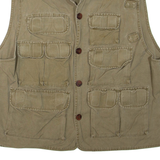 TRAIL Mens Gilet Brown L