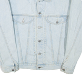 GUESS Mens Denim Jacket Blue L