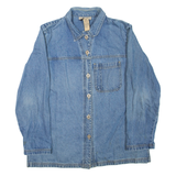 SAG HARBOUR Mens Denim Jacket Blue M