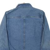 SAG HARBOUR Mens Denim Jacket Blue M