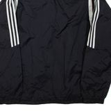 ADIDAS Mens Pullover Jacket Black L