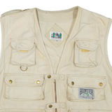 HUNTER Utility Mens Gilet Beige L