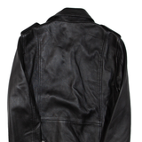 OAKWOOD Womens Jacket Black Faux Leather L
