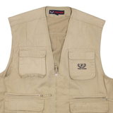 FRED POWER Utility Mens Gilet Beige L