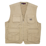 FRED POWER Utility Mens Gilet Beige L