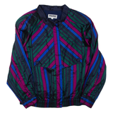 PRIME COLLECTION Mens Jacket Blue Striped L