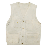 Utility Mens Gilet Beige S