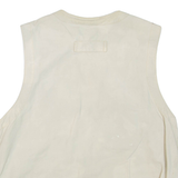 Utility Mens Gilet Beige S