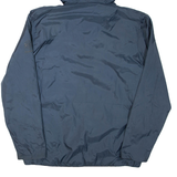 REEBOK Mens Anorak Jacket Blue Hooded L