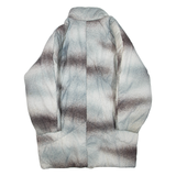 Womens Puffer Jacket Grey L