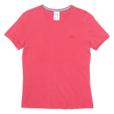ADIDAS Womens T-Shirt Pink UK 10
