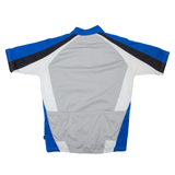 TCM Cycling Mens Jersey Grey 1/2 Zip L