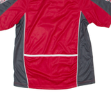 STOKE Cycling Mens Jersey Red 1/4 Zip S