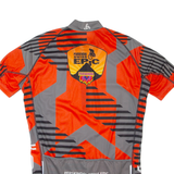 ODLO Cycling Mens Jersey Orange 1/2 Zip L