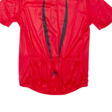 ODLO Cycling Mens Jersey Red 1/2 Zip M