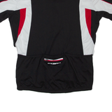 PULSE BIKE Cycling Mens Jersey Black 1/2 Zip XL