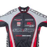 KELLY'S Cycling Full Zip Mens Jersey Black L