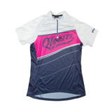 QLOOM Cycling Mens Jersey Blue 1/4 Zip XL