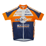 RAIFFEISEN Cycling Full Zip Mens Jersey Blue S