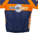 RAIFFEISEN Cycling Full Zip Mens Jersey Blue S