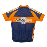 RAIFFEISEN Cycling Full Zip Mens Jersey Blue S