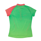 AL. BRIGHT Cycling Mens Jersey Green 1/2 Zip M