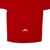 AESSE Cycling Mens Jersey Red 1/4 Zip L