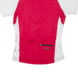 IXS Cycling Mens Jersey Red 1/2 Zip S