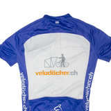 OWAYO Cycling Full Zip Mens Jersey Blue S