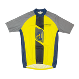 GRANIT Cycling Mens Jersey Yellow 1/4 Zip M
