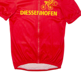 CUORE Cycling Full Zip Mens Jersey Red S