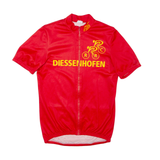 CUORE Cycling Full Zip Mens Jersey Red S