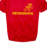 CUORE Cycling Full Zip Mens Jersey Red S