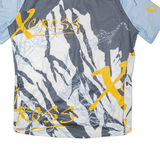 GONZO Cycling Mens Jersey Grey 1/2 Zip L