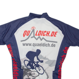 MAISCH Cycling Full Zip Mens Jersey Blue S